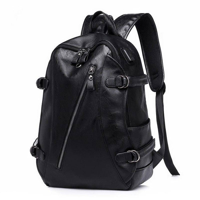 Premium Leather Backpack Design