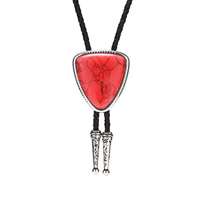 Boho western necktie