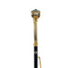 Gold-plated Shoehorn with Aquamarine Crystals