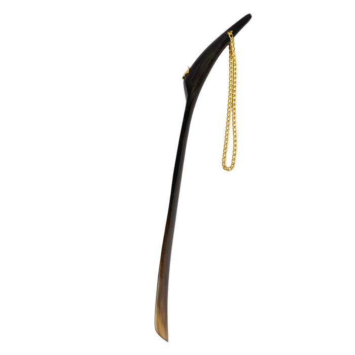 Luxury Shoehorn Made from Natural Horn – 16” Long, Gift for Men