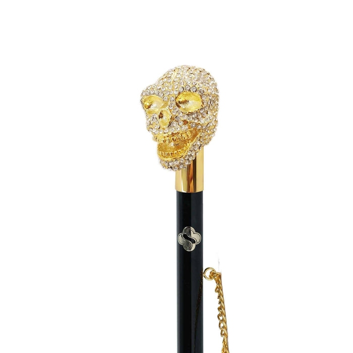 Gold-Plated Shoehorn with Crystals