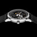Handmade Steampunk Graphite Skeleton Watch for Men