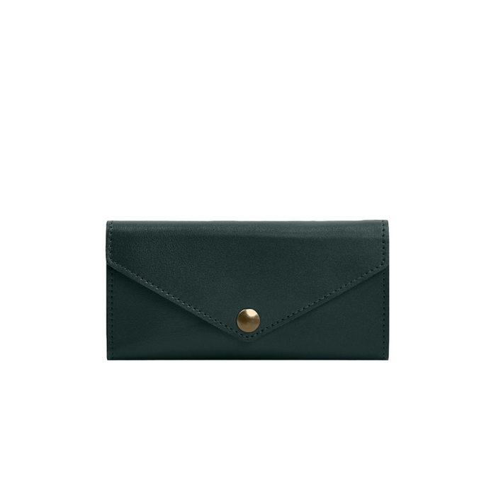 Best Elegant Leather Clutch Wallet With A Button