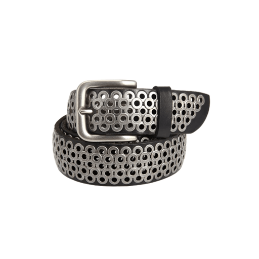 Modern Studded Leather Belt For Women, Ingunn Model