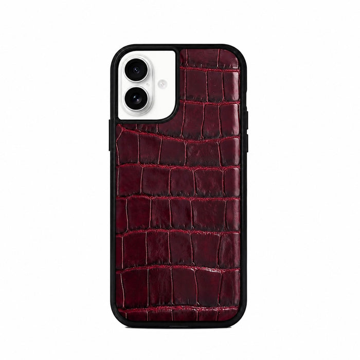 Croco-Embossed iPhone Case