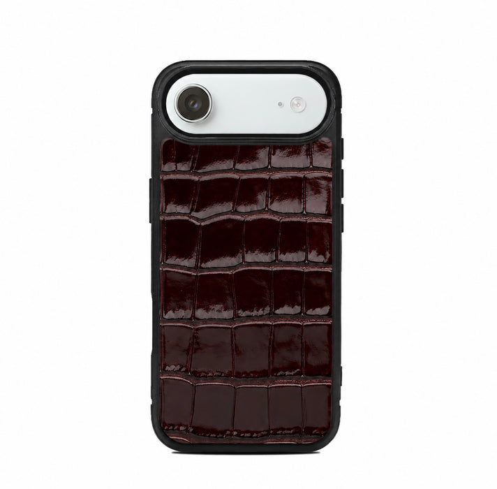 Croco-Embossed iPhone Case
