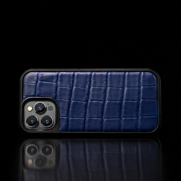 Croco-Embossed iPhone Case