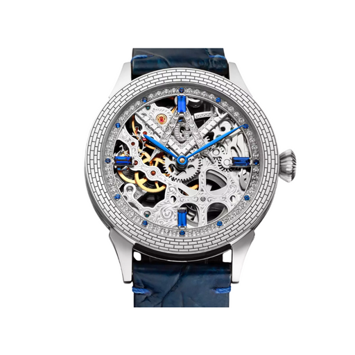 Mystery Skeleton Watch – Mechanical Luxury Wristwatch