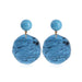 Irregular Acrylic Statement Stud Earrings