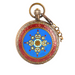 Luxury Tourbillon Pocket Watch - Self-Winding Antique Brass Timepiece