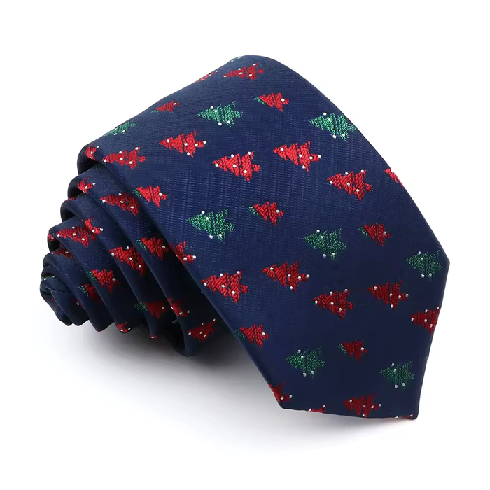 Christmas print ties