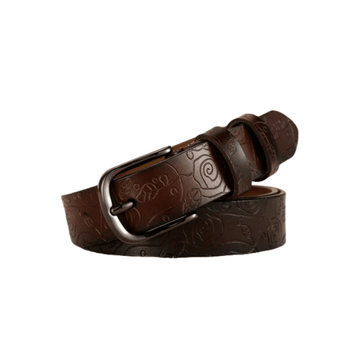 Classic Modern Leather Belt For Women, Venunia Model