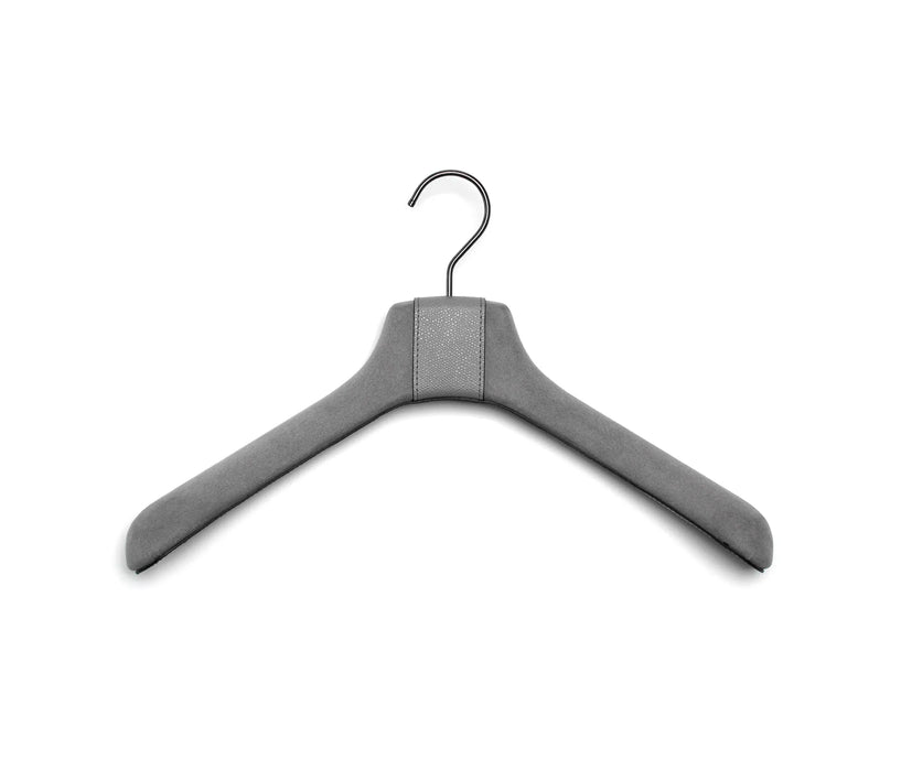 High-Quality Elegant Designer Coat Hanger with Suede