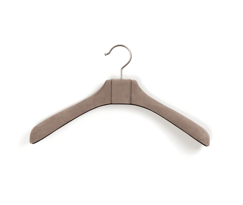 Stylish wooden coat hanger for upscale home storage