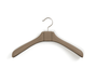 Unique luxury wooden coat hanger for refined home storage