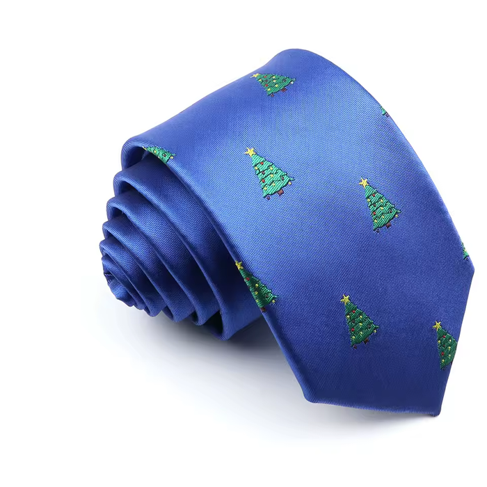 Colorful Christmas ties