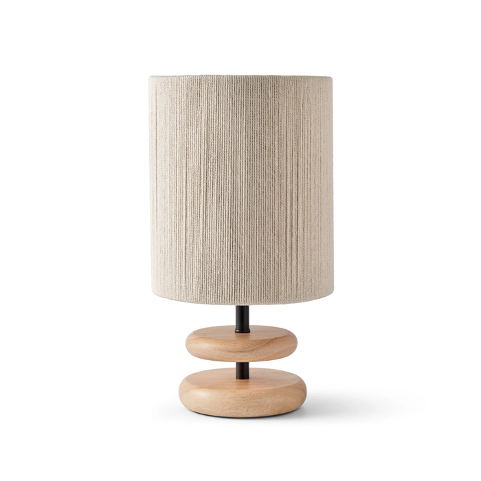 Contemporary Lighting Piece Wood Wave Desk Lamp