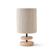 Contemporary Lighting Piece Wood Wave Desk Lamp