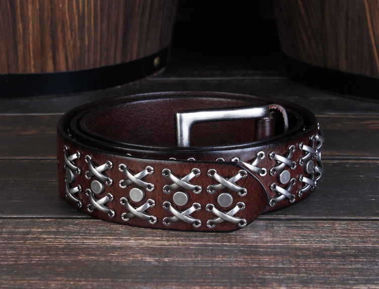 Cool punk belt for jeans