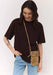 Leather Crossbody Phone Bag – Minimalist and Hands-Free Design