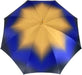 Luxurious Abstract Design Blue Double Cloth Umbrella