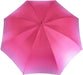 Stylish pink umbrella with floral motif