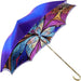 High-quality purple umbrella with double canopy