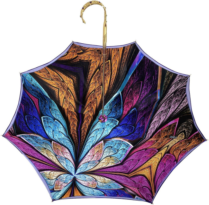 Stylish purple umbrella with enhanced durability