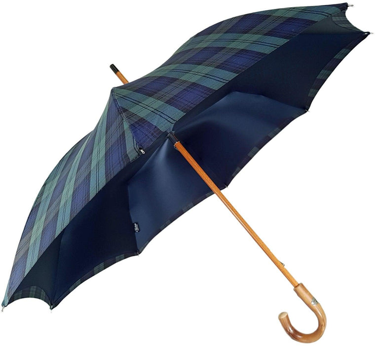 Marchesato Double Cloth Men's Umbrella - Cotton Fabric - Artynov | Unique Handmade Accessories