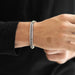 Verona Bracelet Silver 8mm Stainless Steel