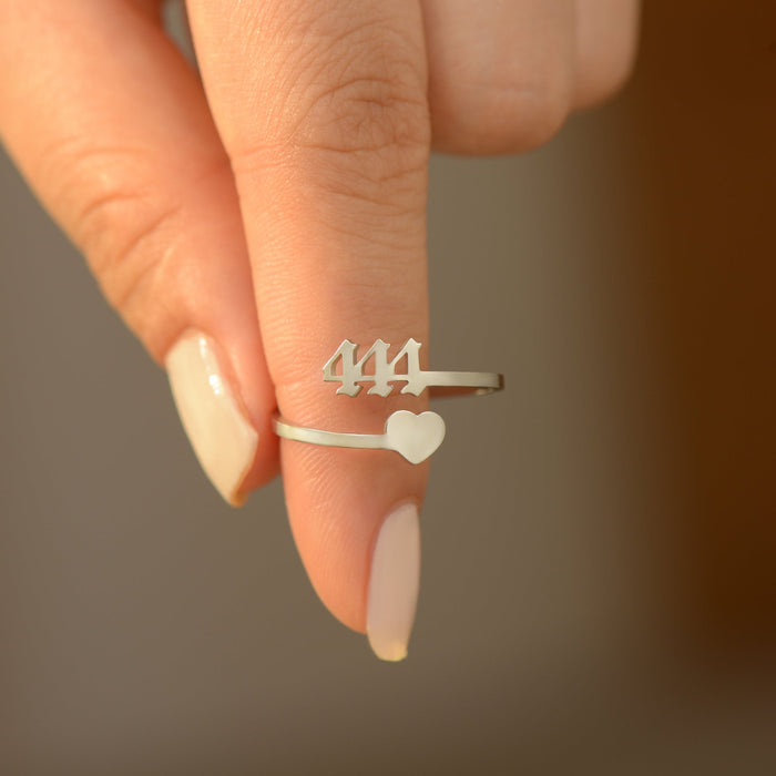 Angel Number 444 Ring