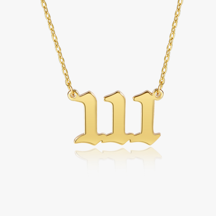 Angel Number 111 Necklace