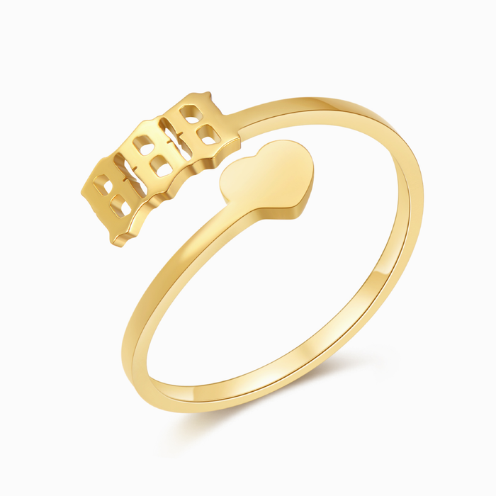 Angel Number 888 Ring