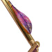 Luxury Blushing Elegance Pink Umbrella with Floral Accents