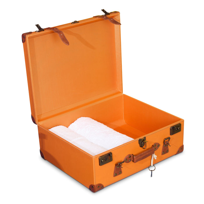 Dubai Sunset Vintage-Style Leatherette Towel Crate