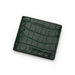 Elegant red leather card wallet luxury minimalist style