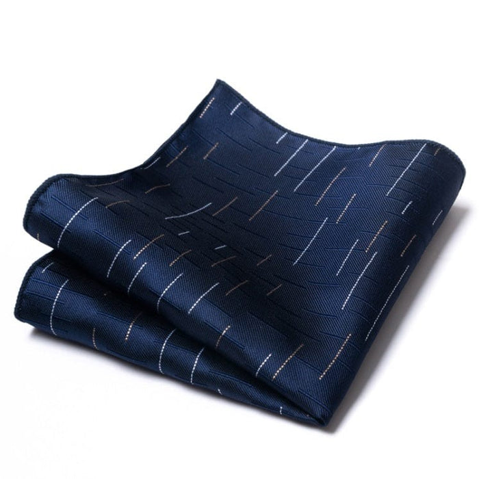 Men’s Luxury Silk Handkerchief, Hand Rolled Pocket Square