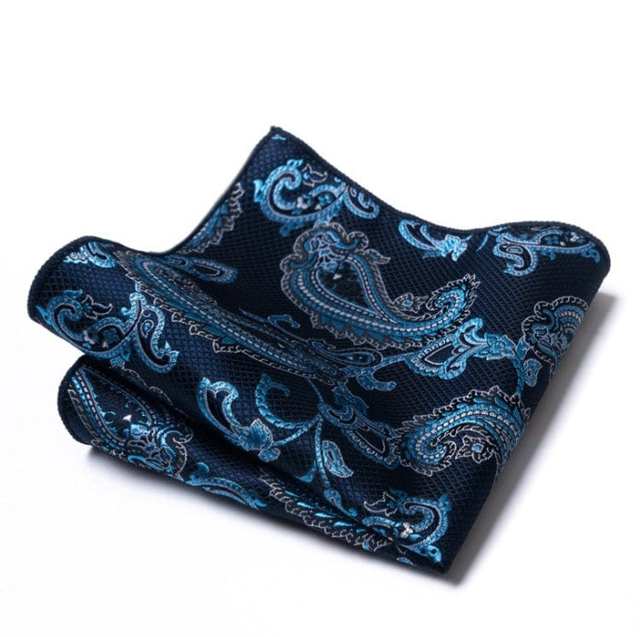 Men's Classic Hand Rolled Silk Handkerchief, Pocket Square