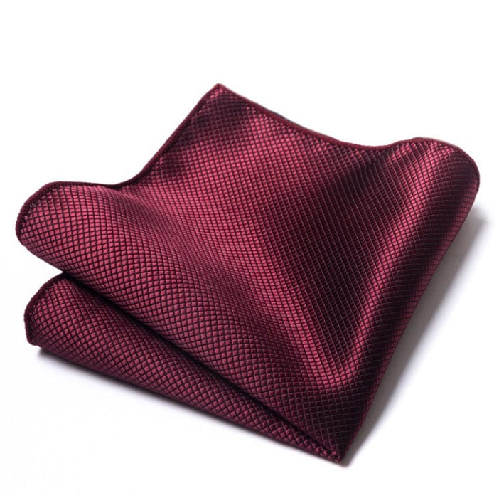 Men's Silk Handkerchief, Fashionable Rolled Pocket Square