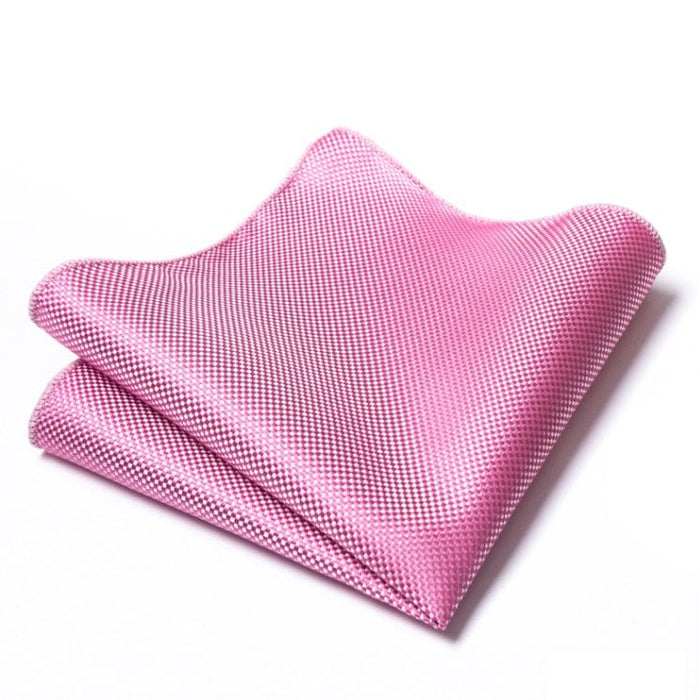 Elegant Silk Pocket Square for Men, Hand Rolled Handkerchief