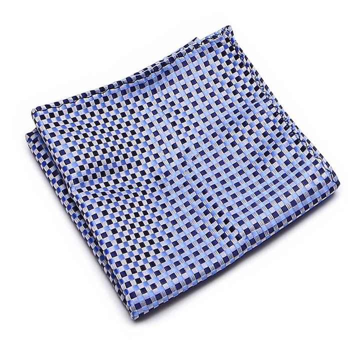 Men's Silk Handkerchief, Fashionable Rolled Pocket Square