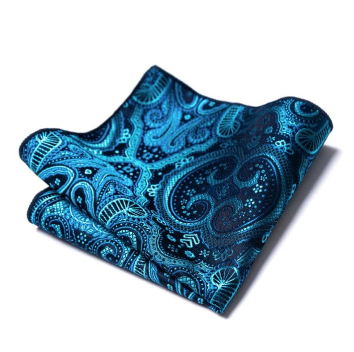 Men's Handcrafted Rolled Silk Handkerchief, Premium Pocket Square