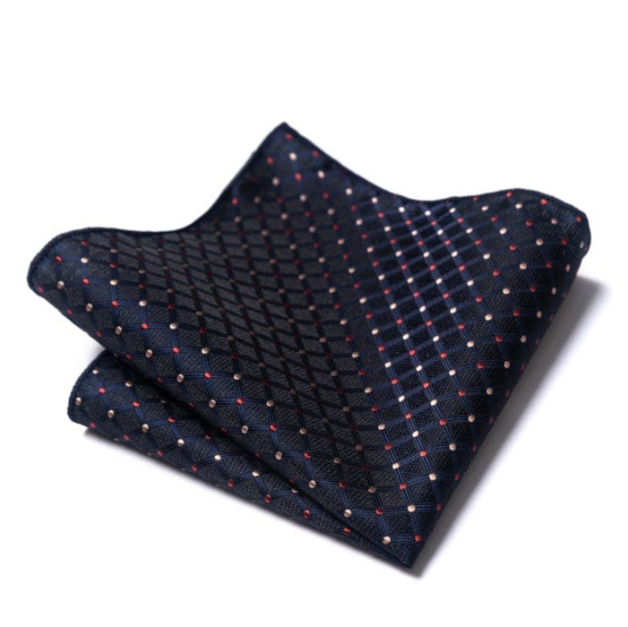 Men's Handcrafted Rolled Silk Handkerchief, Premium Pocket Square