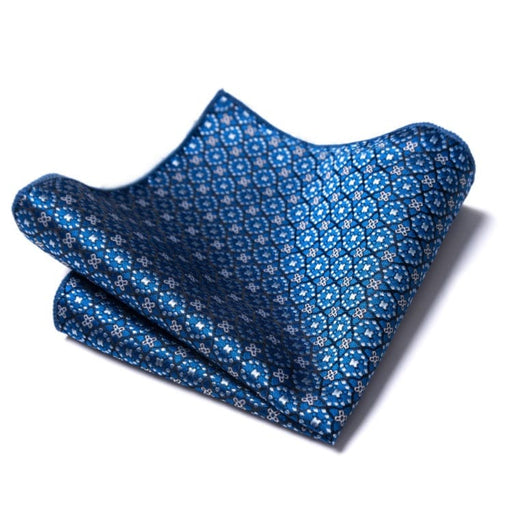 Luxury Silk Pocket Square for Men, Hand Rolled with Classic Elegance