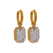 Designer Earrings with Crystals