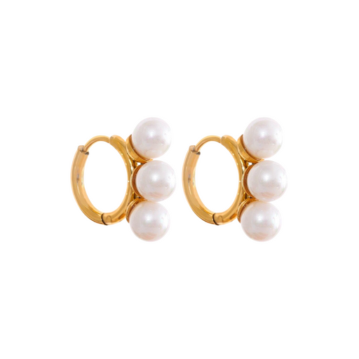 Stylish Earrings with Pearls