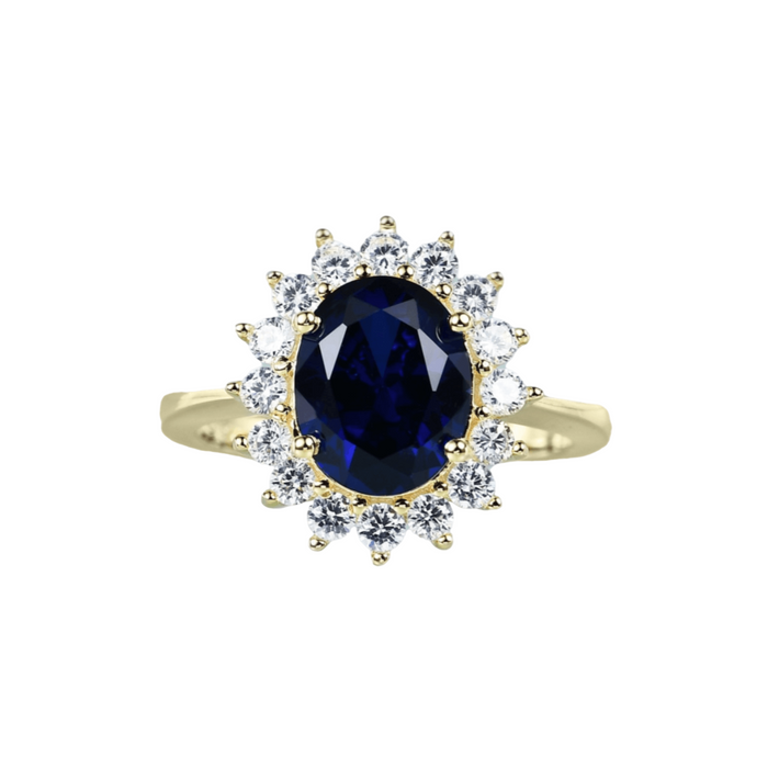 Princess Diana Sapphire Ring Princess Diana Replica Ring