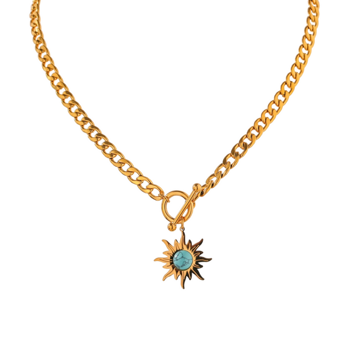 Sun Design Stylish Necklace