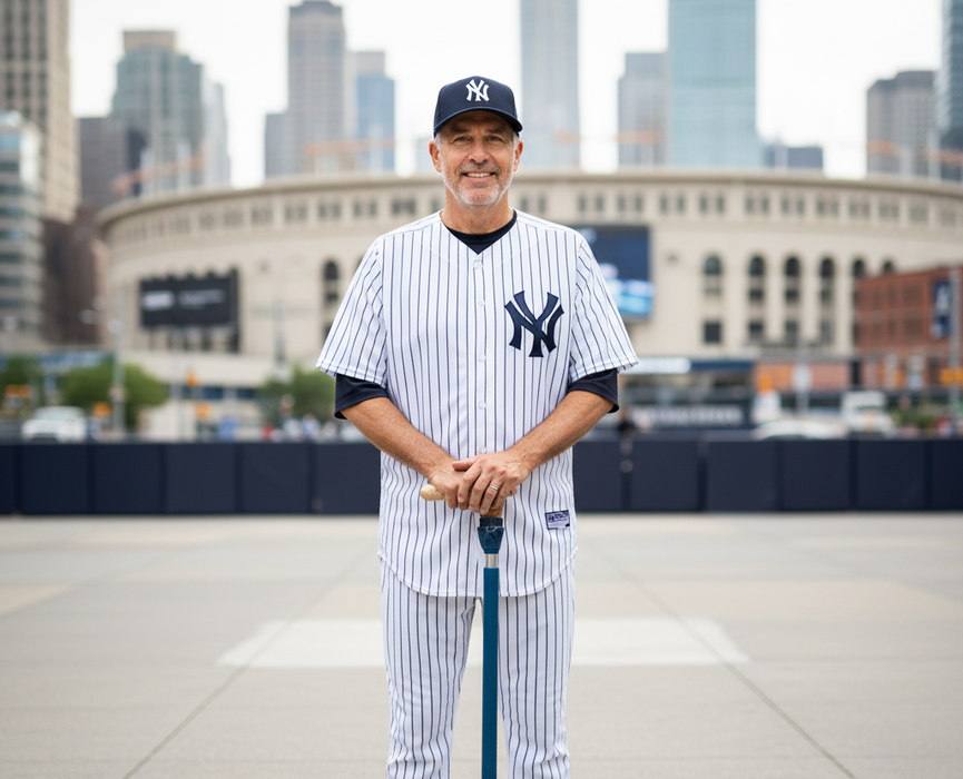 Canne de marche batte de baseball NY Yankees, cannes à thème sportif