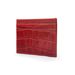 Genuine crocodile pattern leather wallet luxury accessory